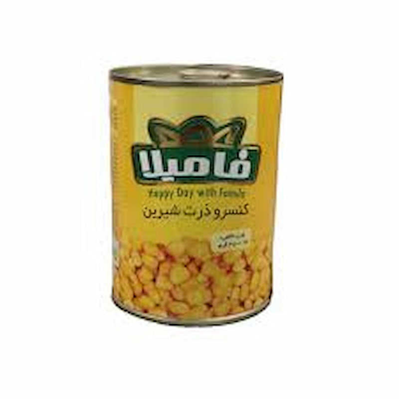 کنسرو ذرت فامیلا گزینه ای کاربردی برای وعده های متنوع
